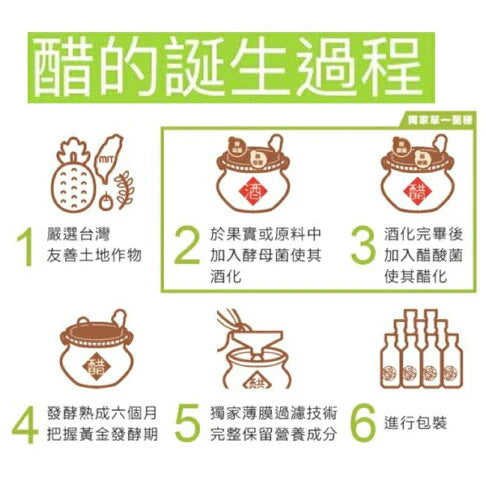 原力釀纯釀醋-有机梅子酵醋500ml